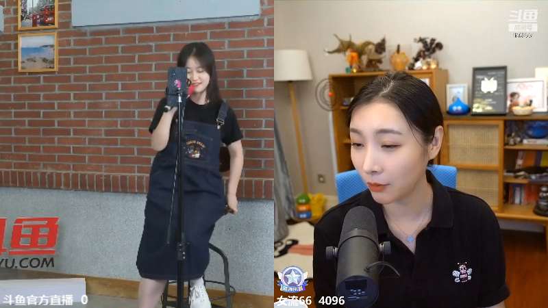 我在斗鱼看女流66直播主机其他游戏