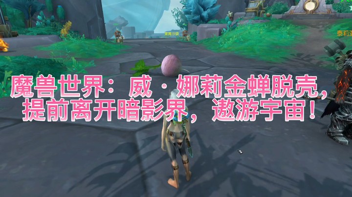 魔兽世界-威娜莉金蝉脱壳。提前离开暗影界，遨游宇宙