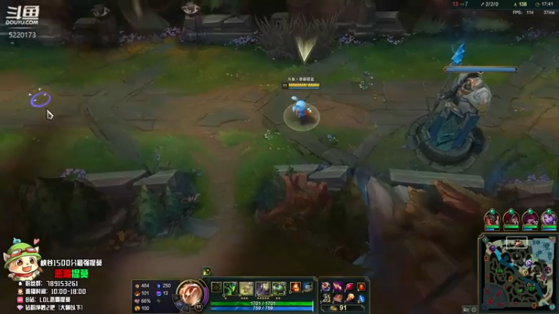 【2022-06-09 14点场】恶霸提莫：新版本提莫无敌了！！！