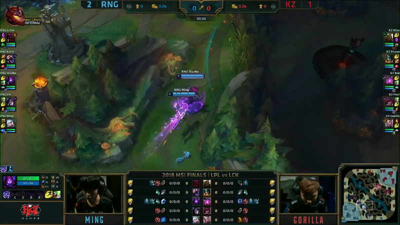 【英雄联盟】英雄联盟赛事的精彩时刻 20220609 00点场