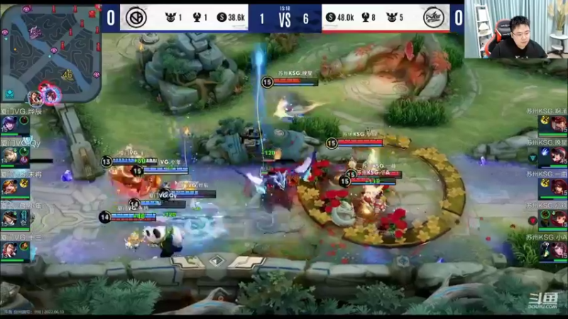 【2022-06-10 17点场】济南RW侠渡劫：厦门VGvs苏州ksg