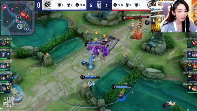 【2022-06-12 19点场】解说小鹿呀：比赛：eStar vs XYG
