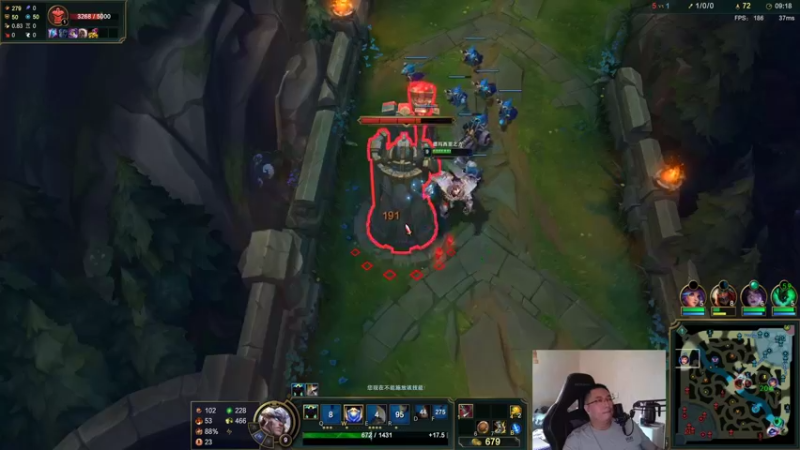 【2022-06-12 13点场】店长盖伦：直播ing 国服最细盖伦