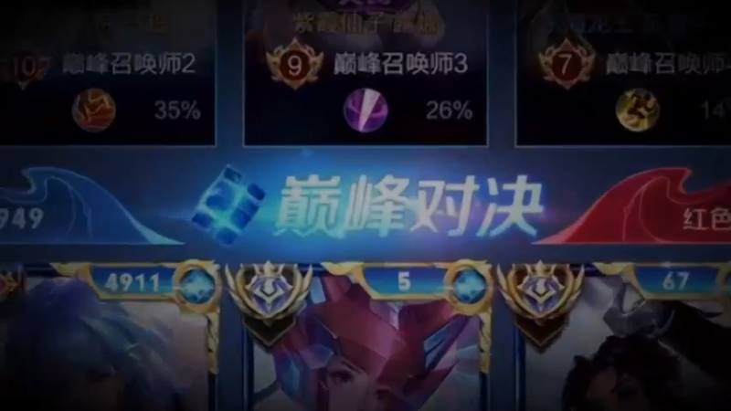 巅峰对决