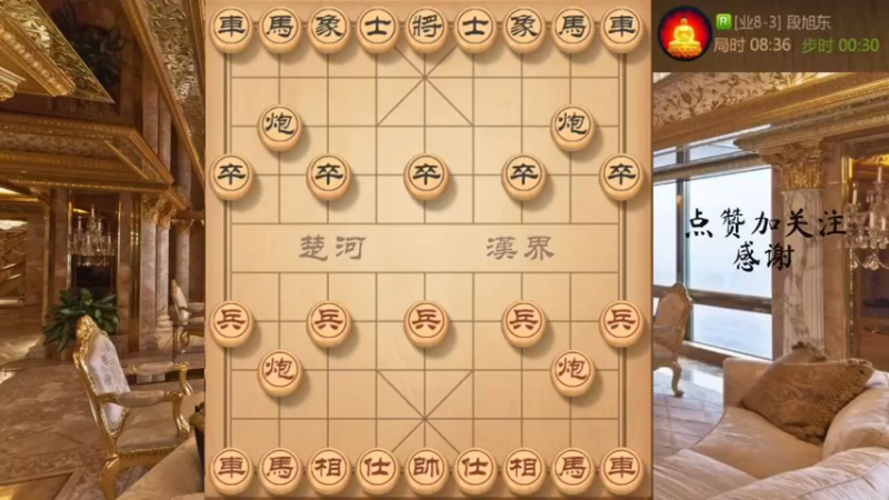 中炮双横车，霸王硬上弓