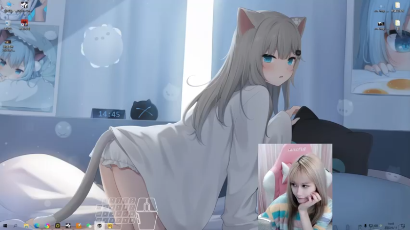 【2022-06-11 14点场】猫系女友笑酱酱gf：别爱太满  别睡太晚~