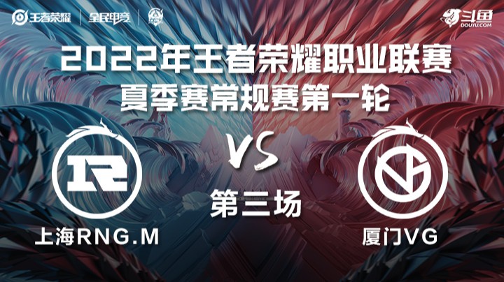 KPL夏季赛 厦门VG vs 上海RNG.M 第三场