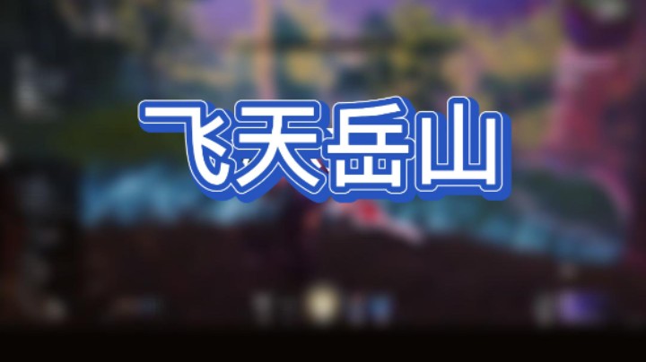 胡桃 见过飞天的岳山吗