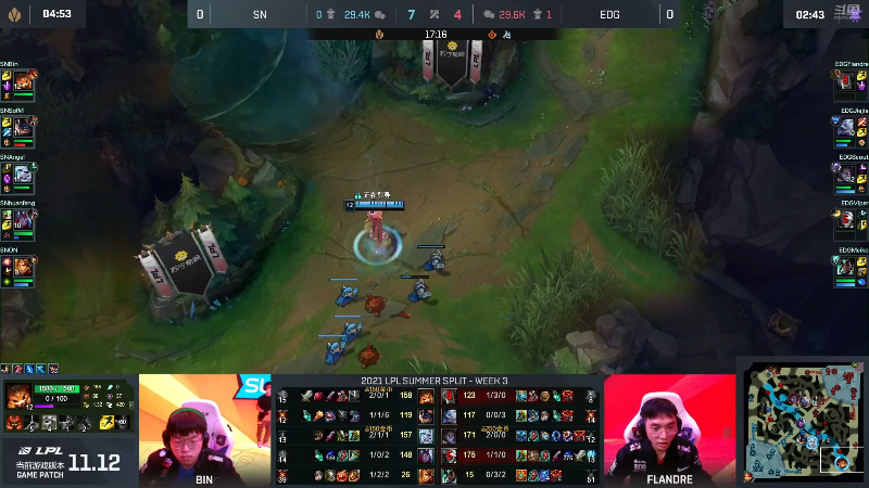 【英雄联盟】英雄联盟赛事的精彩时刻 20220614 00点场