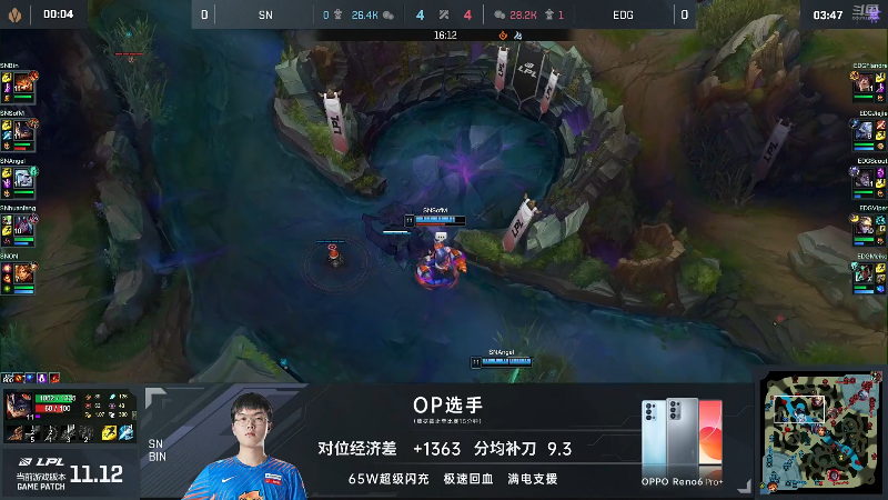 【英雄联盟】英雄联盟赛事的精彩时刻 20220614 00点场