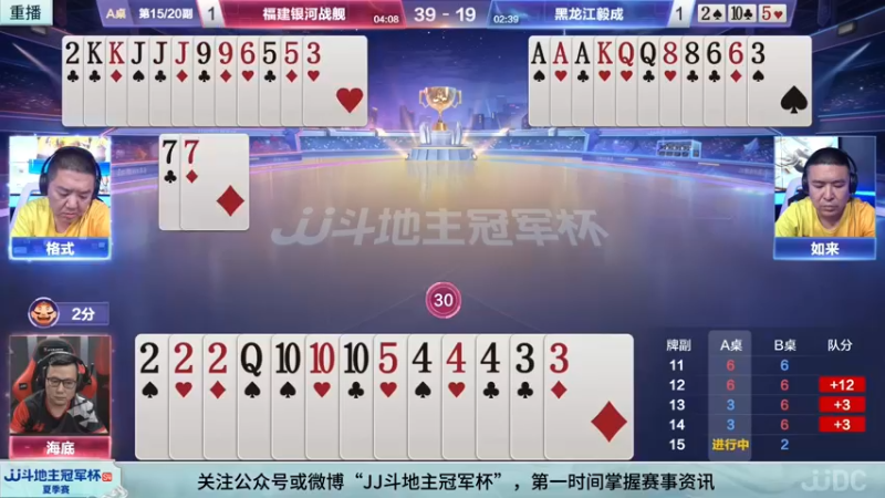 【2022-06-14 13点场】JJ斗地主官方：14日18点，辽宁智慧斗士VS黑龙江毅成