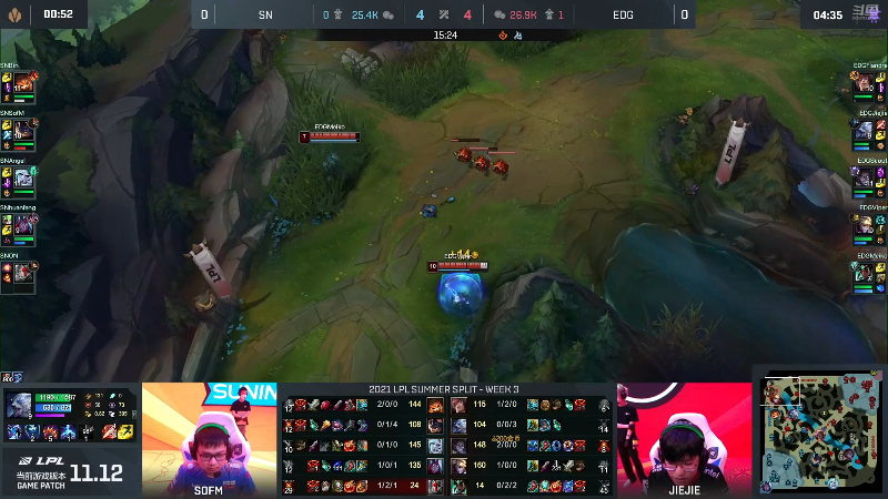 【英雄联盟】英雄联盟赛事的精彩时刻 20220614 00点场