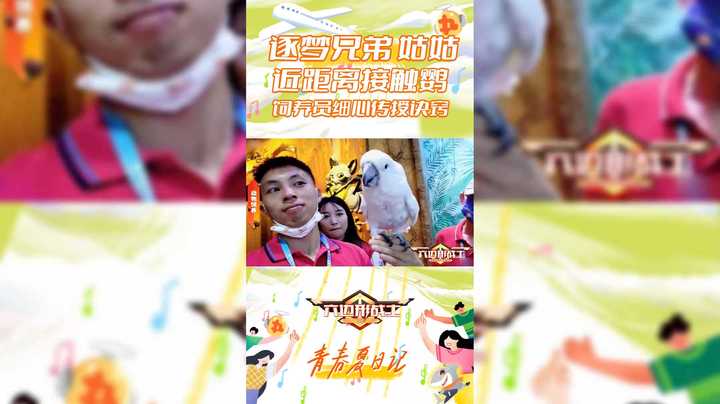 【六边形战士】逐梦兄弟 姑姑近距离接触鹦鹉，饲养员细心传授诀窍
