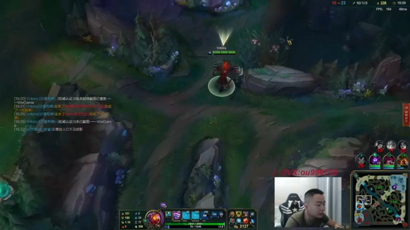 【2022-06-14 23点场】暗夜猎手光头强：第一vn：小代克星！！！