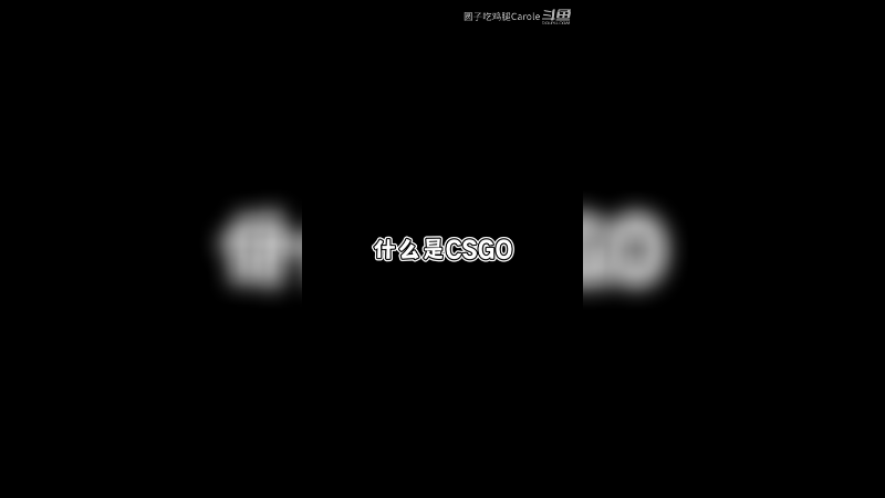 【圆子吃鸡腿Carole】什么是CSGO