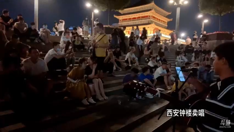 【2022-06-14 23点场】主播阿郎：带着阿芬去新疆 day 9西安