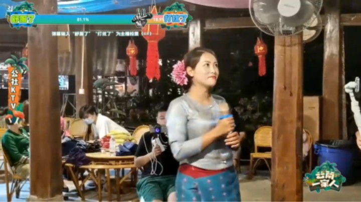 云南一家人傣族美女小姐姐唱歌很好听，好温柔啊