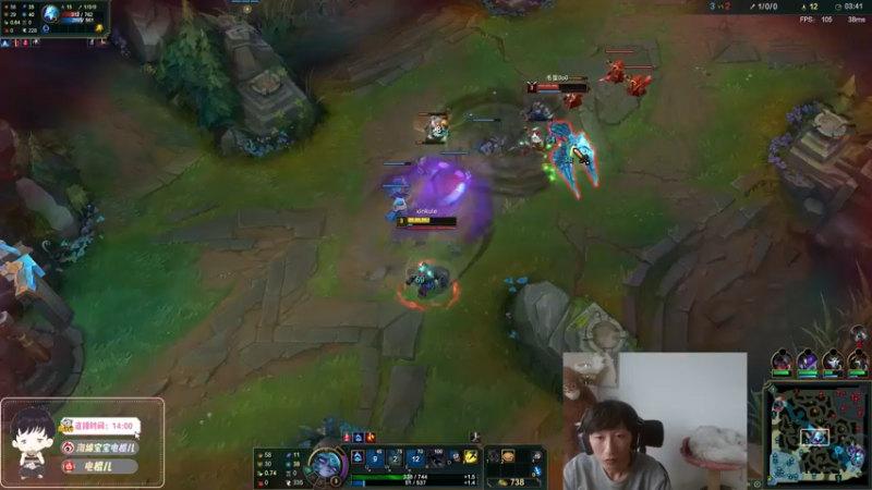 【2022-06-17 17点场】电棍：电棍：云顶之弈船新版本!!