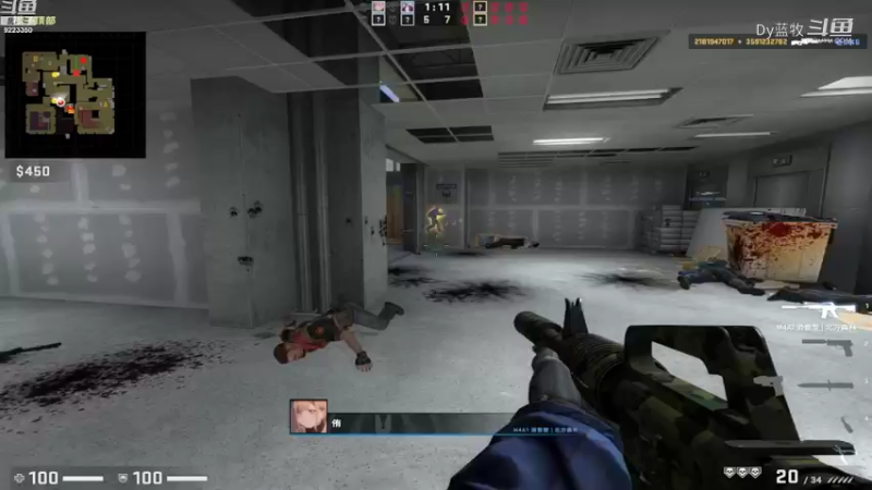 【CS：GO】Dy蓝牧6 18点场(5)