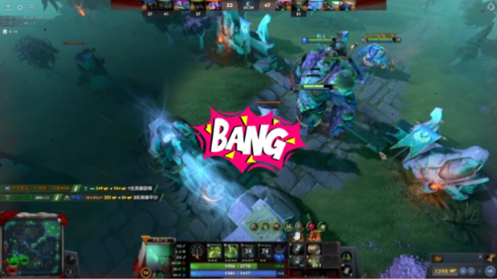 美滋滋dota2四号位不朽尸王躺赢时刻