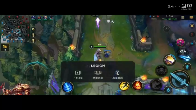 lolm如何用盖伦对线法强石头人