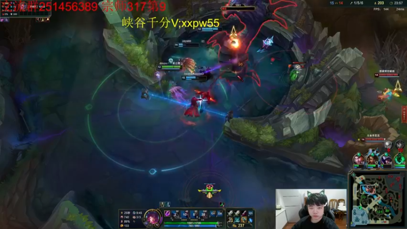 【2022-06-19 13点场】一家之猪ovo：峡谷第5冲第一