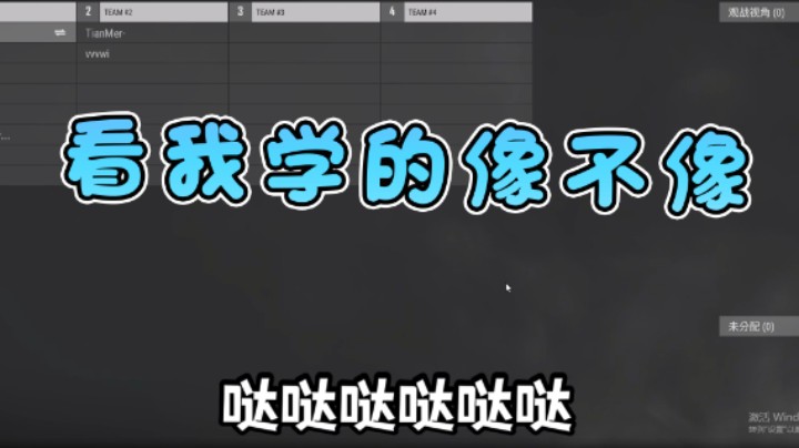 看我学的像不像