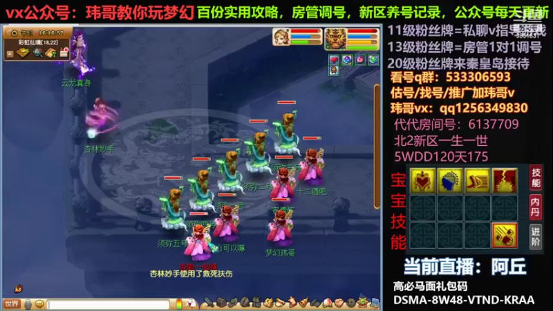 【2022-06-19 16点场】玮哥爱梦幻：一生一世120天175-送攻略