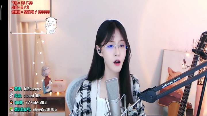 美女阿冷深情翻唱经典歌曲很好听