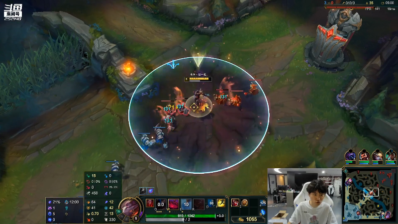 【英雄联盟】金咕咕金咕咕doinb的精彩时刻 20220621 01点场