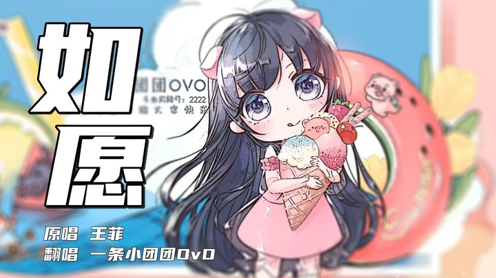 【小团团】翻唱-《如愿》