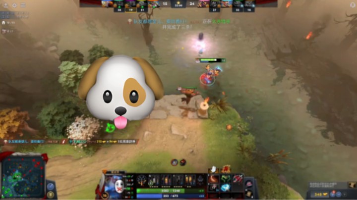 活久见dota2中单火枪遇上三号位pa幻刺幻影刺客还先出狂战，3-12全场输出最低的狗逼