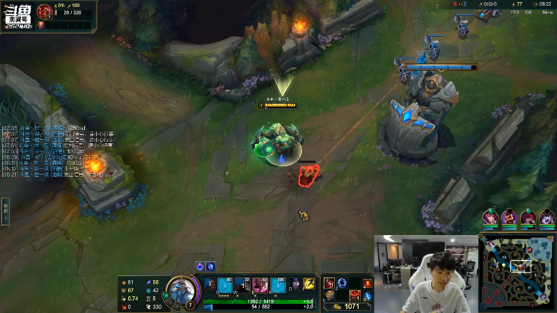 【英雄联盟】金咕咕金咕咕doinb的精彩时刻 20220622 01点场