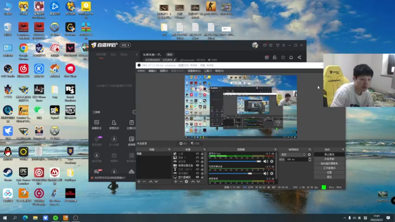 【2022-06-22 11点场】yjjimpaopao：头有点疼 但是播