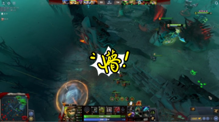 惨兮兮dota2五号位屠夫败北提名时刻