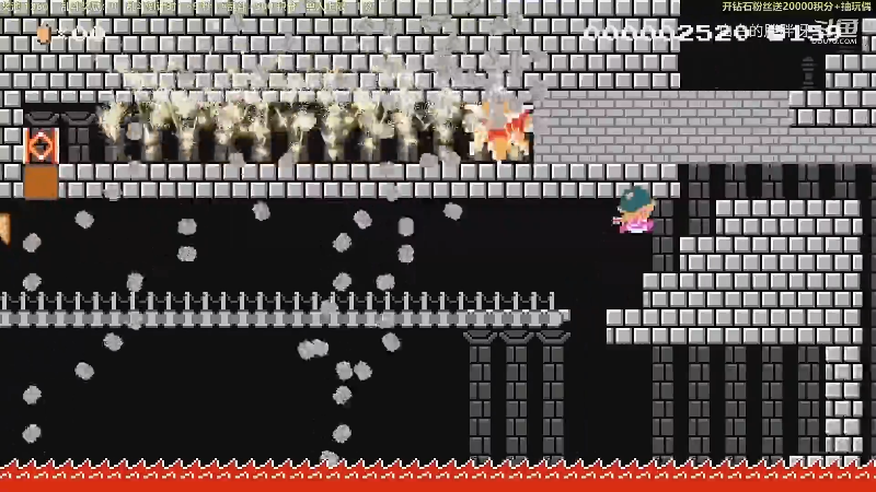 我在斗鱼看白白的胖胖呀直播马里奥制造