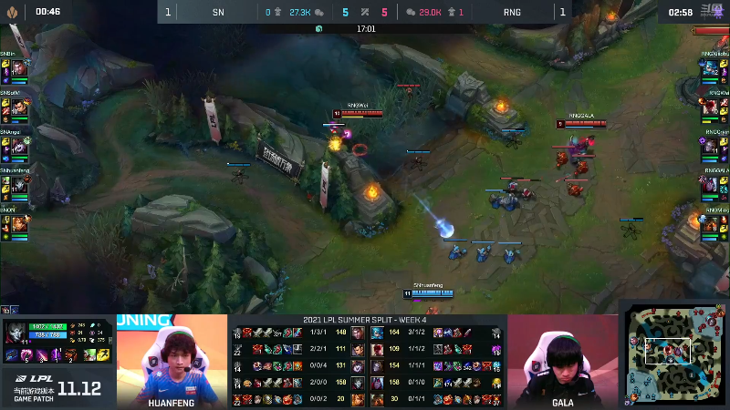 【英雄联盟】英雄联盟赛事的精彩时刻 20220623 02点场