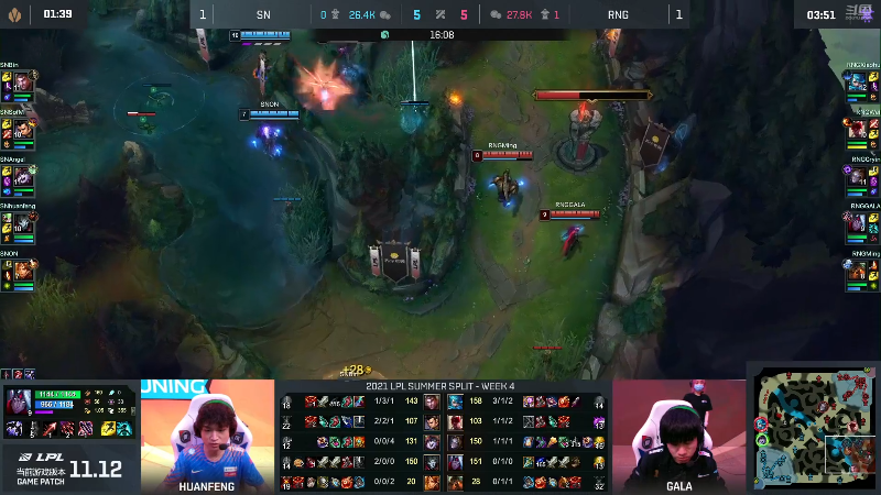 【英雄联盟】英雄联盟赛事的精彩时刻 20220623 02点场