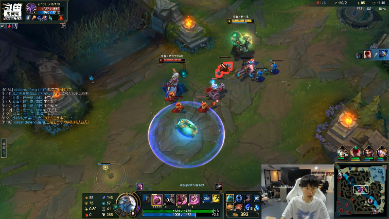 【英雄联盟】金咕咕金咕咕doinb的精彩时刻 20220623 23点场