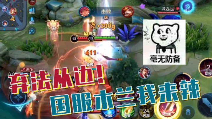 法师脑瓜子被削放屁了！要不下赛季我也来凑凑国服木兰的热闹？