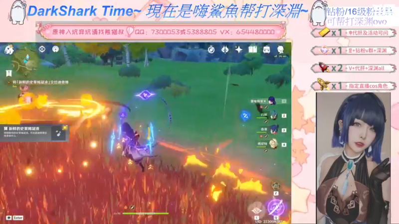 【2022-06-24 21点场】六喵喵喵丶：【萌新办卡看号】今天双倍亲密度~