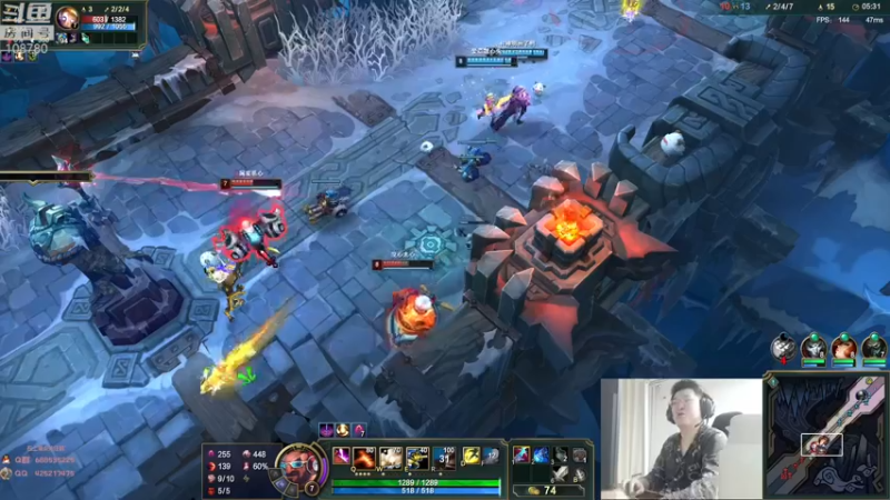 【2022-06-24 02点场】兮饭锐雯：乱斗小娃子来啦来啦