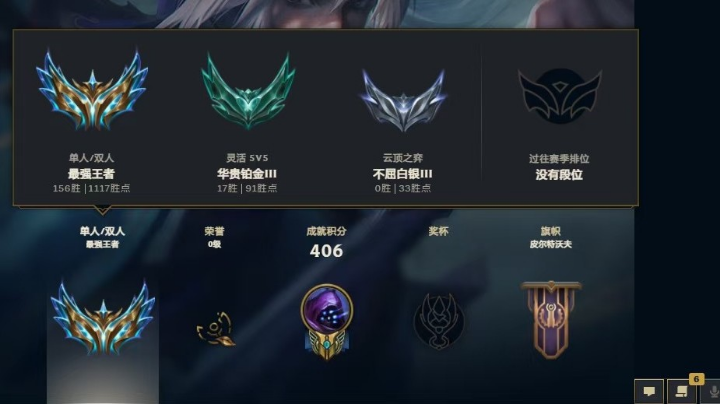 铂金小号冲分