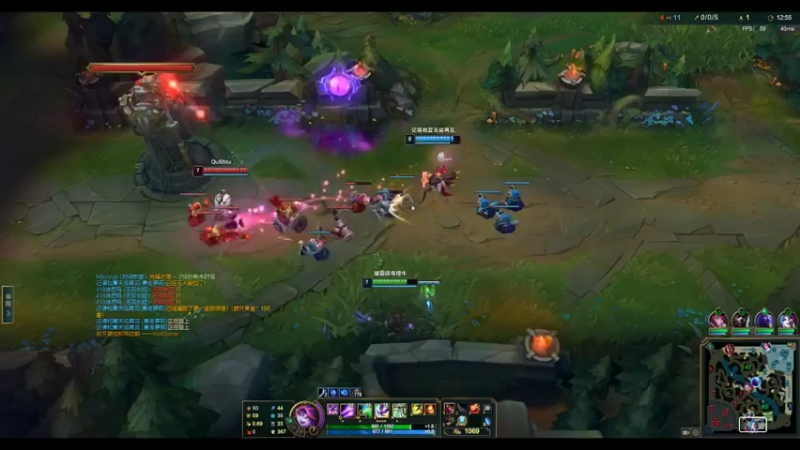 露露辅助精彩配合