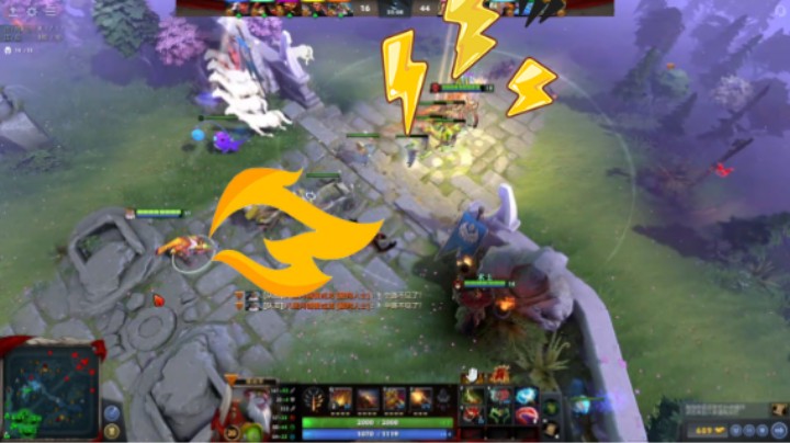 惨兮兮dota2中单火枪狙击手难以翻盘