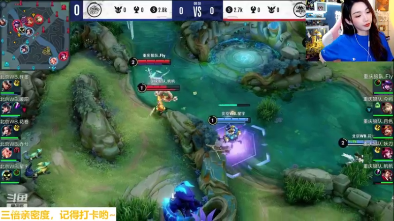 【2022-06-25 20点场】解说小鹿呀：三倍亲密度：狼队 vs WB