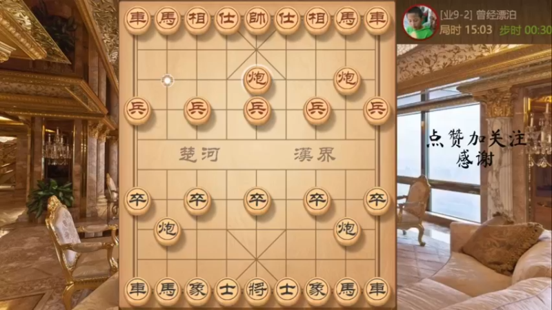 屏风马对中炮，弃马勾引走法，双车显神威