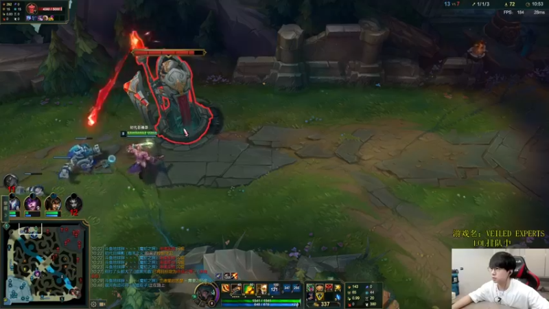 【2022-06-25 13点场】普朗东丷：【直播】峡谷上分之把BAN船长