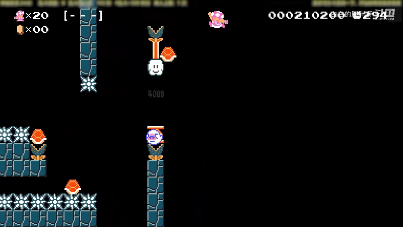 我在斗鱼看白白的胖胖呀直播马里奥制造