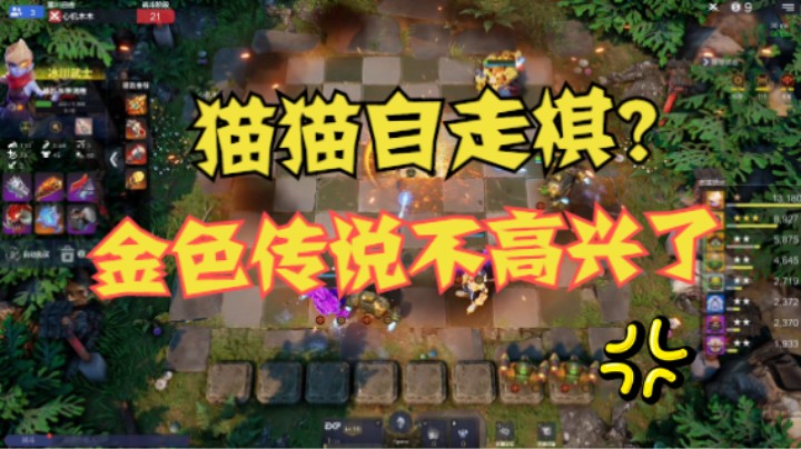 猫猫自走棋？金色传说不高兴了